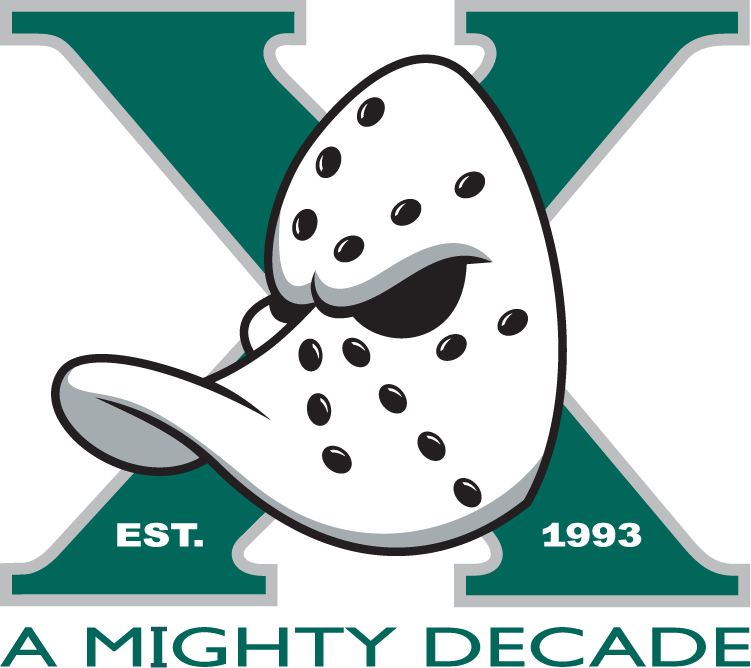 Anaheim Ducks 2002 03 Anniversary Logo custom vinyl decal